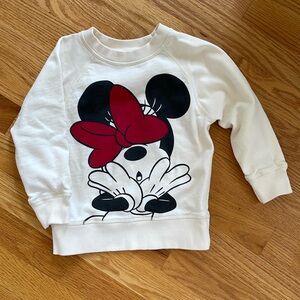Hanna Anderson Disney Minnie Mouse Sweatshirt